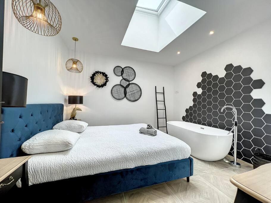 Loft Raffine Et Chic Au Calme Proche Du Centre De Beziers Et Des Plages Apartment Boujan-sur-Libron Exterior photo